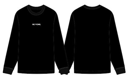 No Vows Long Sleeve Tee